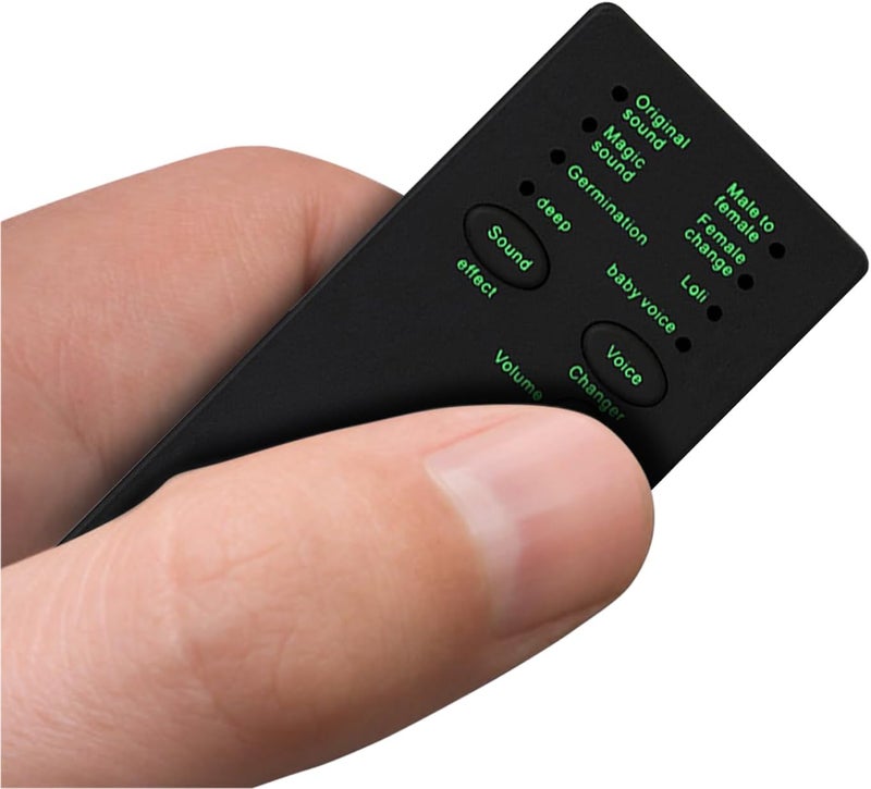 Flylin Portable Voice Changer, Handheld Microphone Voice Modulator Disguiser (M1) - Image 4